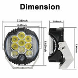 7 inch Off-Road Spot Light with DRL - Cree LED