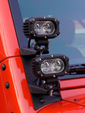 A-pillar Spot Light Bracket - Dual