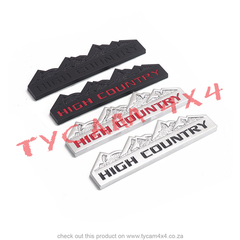Badge - High Country