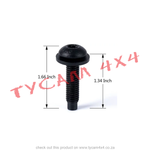 Extra Length M8 Torx Screws