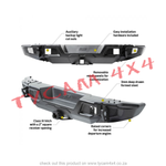 Stryker Modular Full Width Rear Bumper